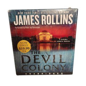 The Devil Colony Audio Book CD A SIGMA Force Novel by James Rollins: NEW SEALED